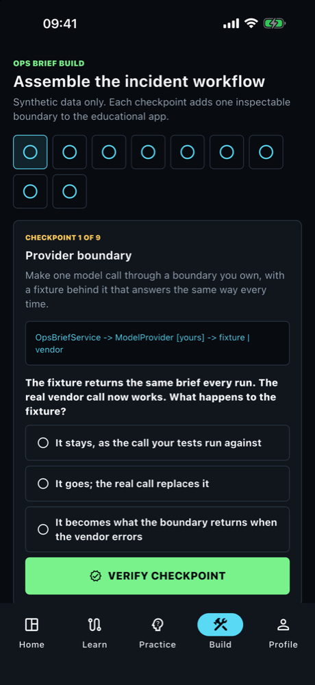 The Ops Brief: assembling an incident workflow one checkpoint at a time.